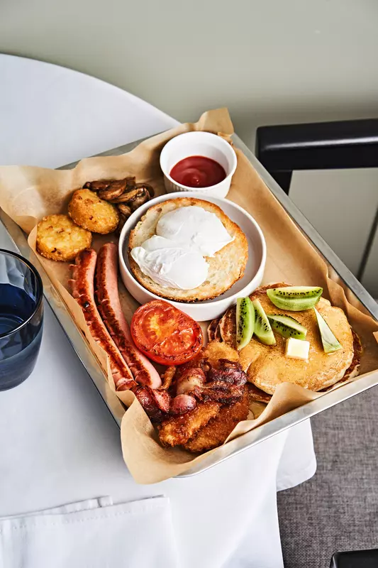 Завтрак из меню ресторана Le Gosse