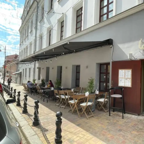 Терраса ресторана Le Gosse в Минске